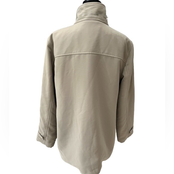 J. Percy Coat Women's XL All Weather Stone Khaki Fully Lined Jacket - Picture 8 of 12